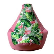 Pouf GO GIFT Rose 140 x 100 cm Poire