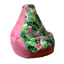 Pouffe GO GIFT Pink 140 x 100 cm Pear