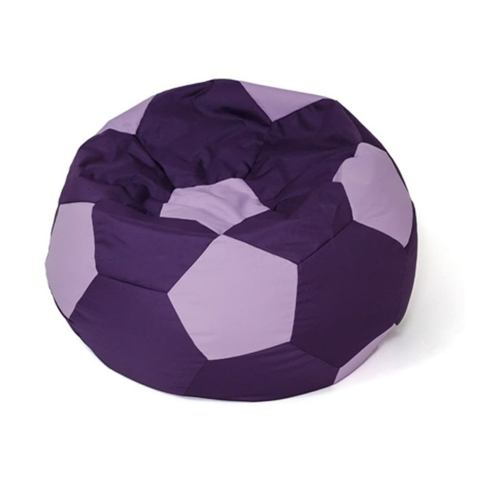 Pouffe GO GIFT Purple Oxford Football