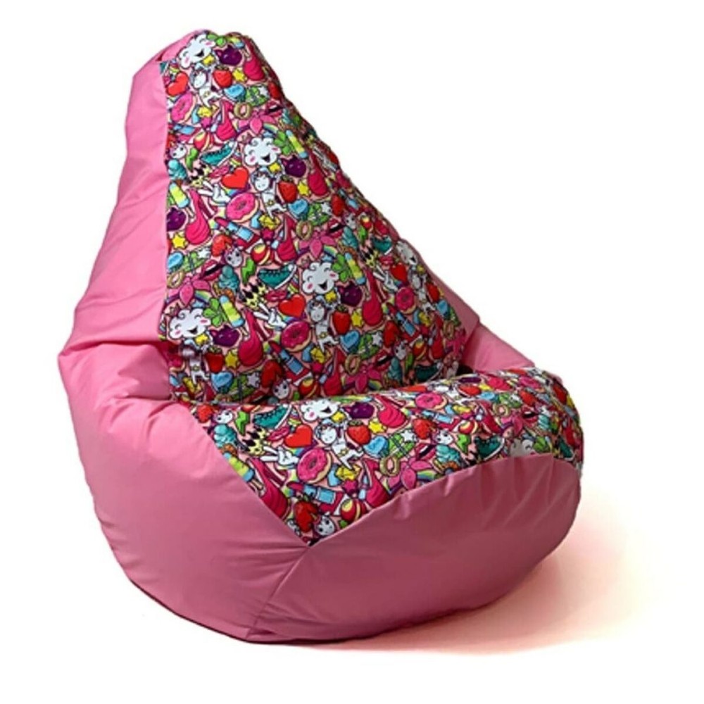 Pouffe GO GIFT Pink 130 x 90 cm Pear