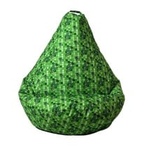 Pouffe GO GIFT Green 140 x 100 cm Pear