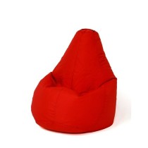 Pouffe GO GIFT Intense Ruby 130 x 90 cm Pear