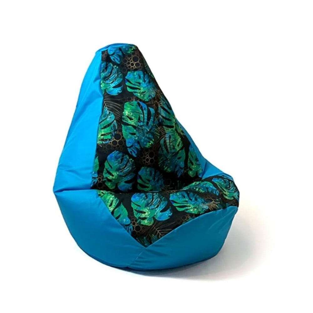 Pouffe GO GIFT Blue 105 x 80 cm Pear