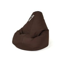 Pouf GO GIFT Chocolat 130 x 90 cm Poire