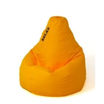 Pouf GO GIFT Jaune 130 x 90 cm Poire