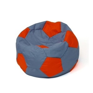 Pouf GO GIFT Rouge Gris Oxford Football