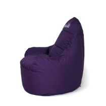 Pouffe GO GIFT Purple Oxford tejido antidesgarros