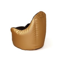 Pouf GO GIFT Or Bronze Oxford tejido antidesgarros