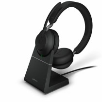 Headphones with Microphone Jabra Evolve2 65 Black