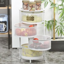 Vegetable trolley Alexandra House Living White Metal 32 x 65 x 32 cm