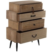 Chest of drawers Alexandra House Living Brown 60 x 80 x 28 cm