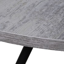 Table Basse Alexandra House Living Noir Argenté Bois 80 x 44 x 80 cm