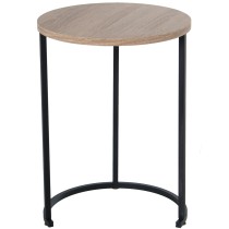 Set of 3 tables Alexandra House Living Brown Black Wood