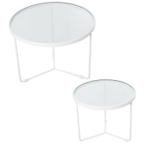 Set of 2 tables Alexandra House Living White