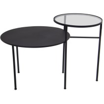 Table d'appoint Alexandra House Living Noir 85 x 56 x 59 cm