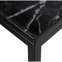 Jeu de 2 tables Alexandra House Living Noir Métal