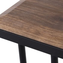 Jeu de 3 tables Alexandra House Living Marron Noir Bois