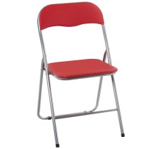 Folding Chair Alexandra House Living Red 44 x 78 x 46 cm