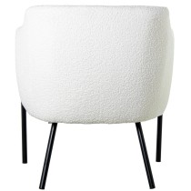 Fauteuil Alexandra House Living Blanc 44 x 81 x 73 cm