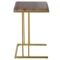 Set mit 3 Tischen Alexandra House Living Braun Gold Holz