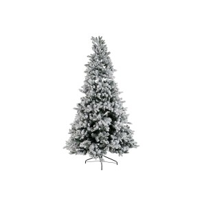 Weihnachtsbaum DKD Home Decor Weiß grün Polyäthylen Verschneit 140 x 140 x 210 cm