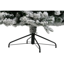 Sapin de Noël DKD Home Decor Blanc Vert Polyéthylène Enneigé 140 x 140 x 210 cm