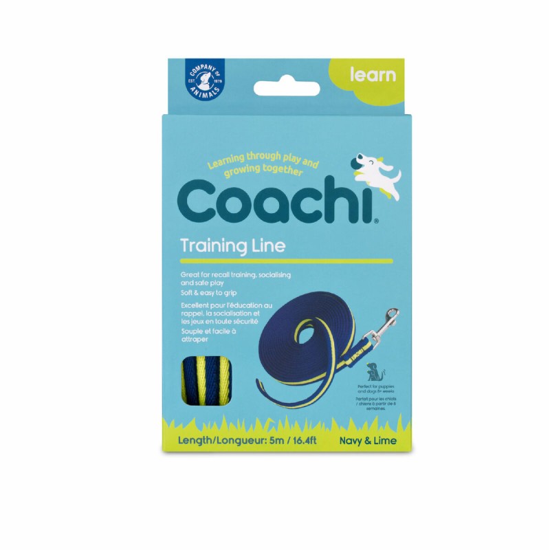 Laisse pour Chien Coachi Bleu Formation