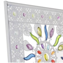 Folding screen Alexandra House Living White Metal 120 x 172 x 3 cm