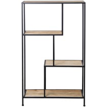 Shelves Alexandra House Living Brown Black Metal 65 x 110 x 25 cm