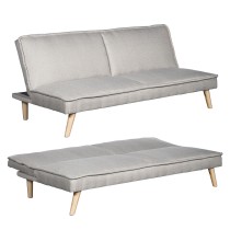 Sofabed Alexandra House Living White 180 x 72 x 84 cm