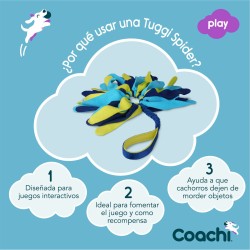 Trainingsspielzeug Coachi TUGGI SPIDER Blau