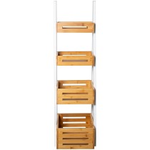 Badezimmerregal Alexandra House Living Braun Holz 30 x 96 x 12 cm