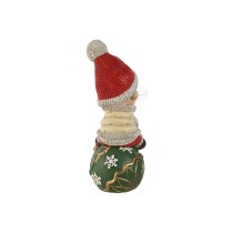 Christmas bauble Home ESPRIT White Red Green 20,5 x 23 x 51 cm (2 Units)