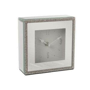 Bordur Alexandra House Living Grau Kristall 14 x 14 x 4 cm