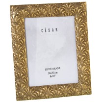 Photo frame Alexandra House Living Golden Plastic 27 X 1 X 32 CM