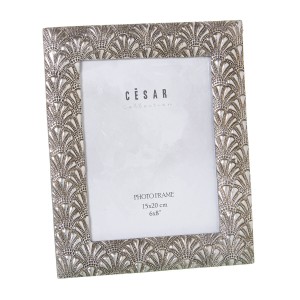 Photo frame Alexandra House Living Silver Plastic 22 X 1 X 27 CM