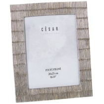 Photo frame Alexandra House Living Silver Plastic 26 x 1 x 31 cm