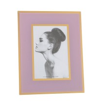 Photo frame Alexandra House Living Pink Crystal 18 x 1 x 23 cm