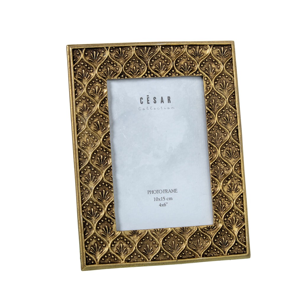 Photo frame Alexandra House Living Golden Plastic 16 x 1 x 20 cm