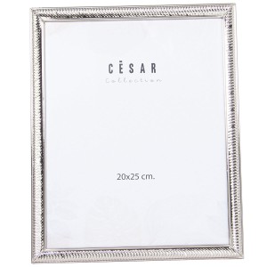 Photo frame Alexandra House Living Silver Metal 22 x 27 x 1 cm