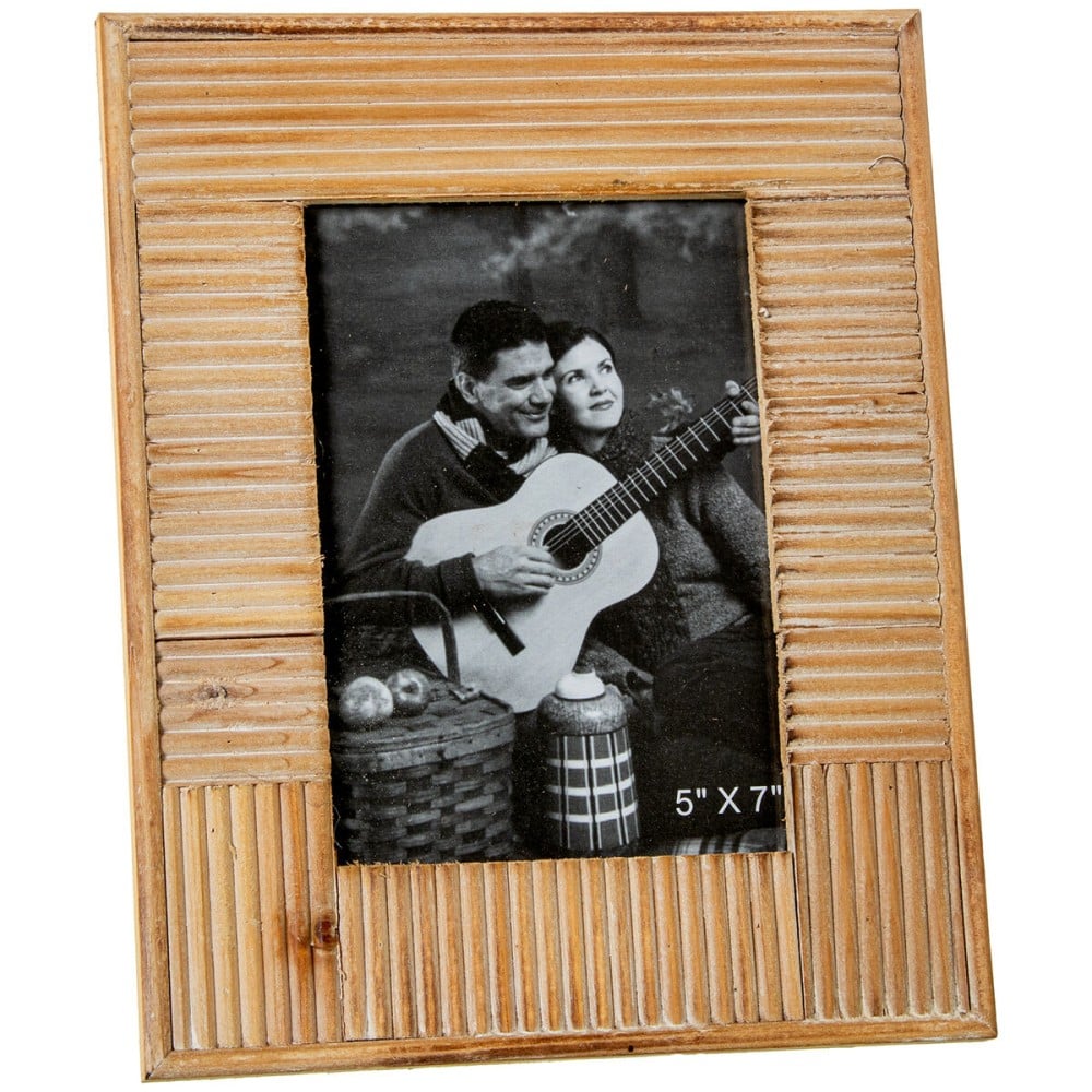 Cadre photo Alexandra House Living Marron Bois 20 x 25 x 2 cm