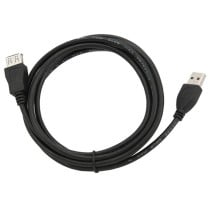 Câble Rallonge à USB GEMBIRD 1.8m USB 2.0 A M/FM (1,8 m) Noir 1,8 m