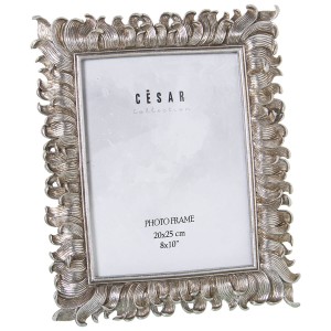 Photo frame Alexandra House Living Silver Plastic 28 x 2 x 32 cm