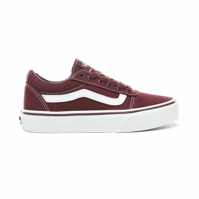 Jungen Sneaker Vans Yt Ward Granatrot