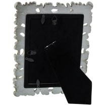 Photo frame Alexandra House Living Silver Plastic 17 x 1 x 22 cm