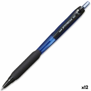 Flüssigtintenstift Uni-Ball Jetstream SXN-101-07 Blau 0,7 mm (12 Stück)