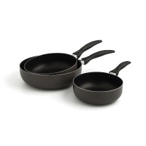 Wok Pfanne Quid Temis Metall Bakelit 28 x 8,1 cm (6 Stück)