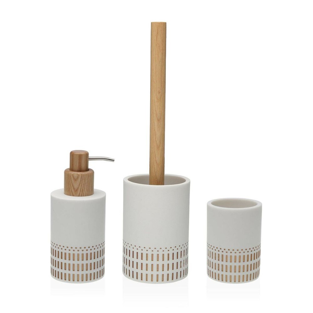 Toilet Brush Versa Astrid White Resin