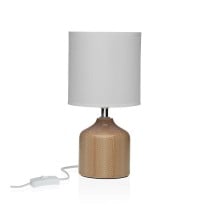 Tischlampe Versa Miracle Beige aus Keramik 14 x 28 x 10 cm