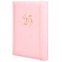 Agenda Finocam DYNAMIC LONDON Y10 Rose A5 14 x 20,4 cm 2025